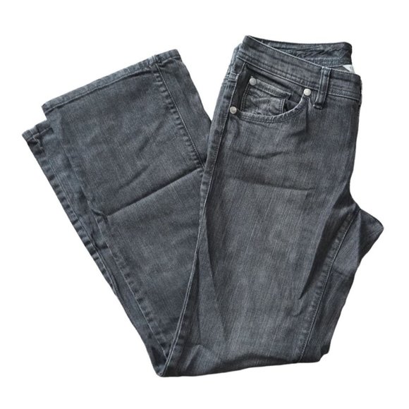 Tommy Hilfiger Black Jeans Womens Size 6 Stretch Denim Boot Cut Low Rise - Picture 4 of 11